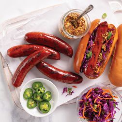 Jalapeno, Cheddar, Bacon Bratwursts