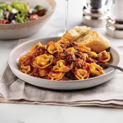 Filet Mignon Bolognese with 5-Cheese Tortellini
