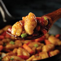 Skillet Meal: Tempura Orange Chicken