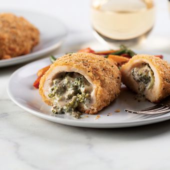 Broccoli & Cheese Stuffed Chicken Breasts