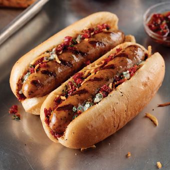 Roasted Garlic & Asiago Chicken Sausages