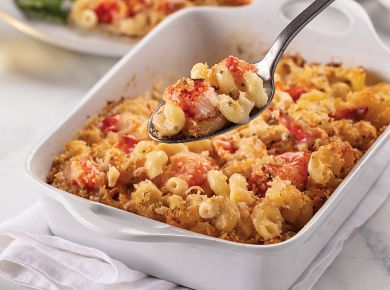 Baked Lobster Mac & Cheese