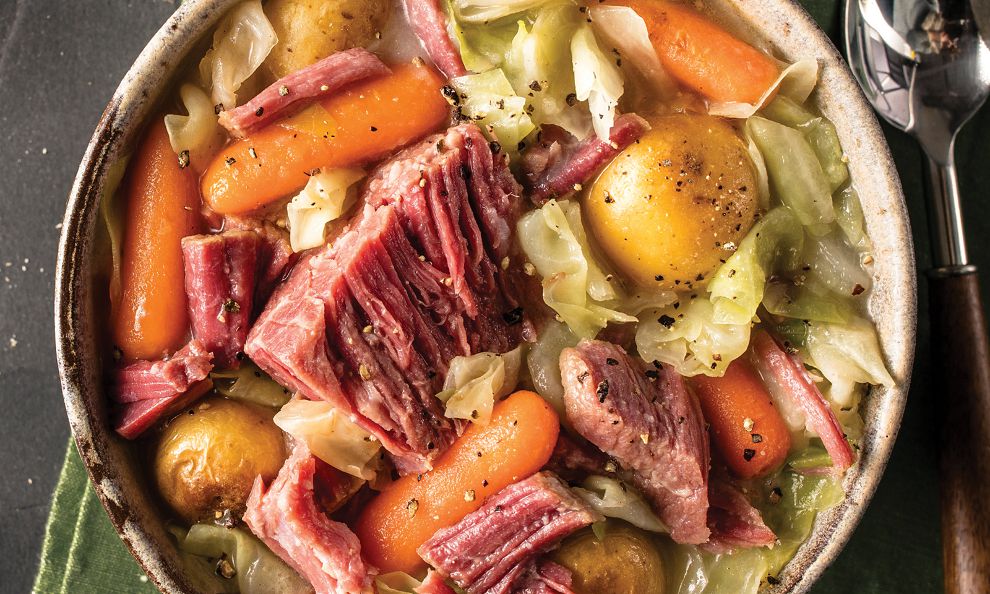 Slow Cooker Meal: Corned Beef and Cabbage - 1 (52 oz.) pkg. Â |Â  serves 4