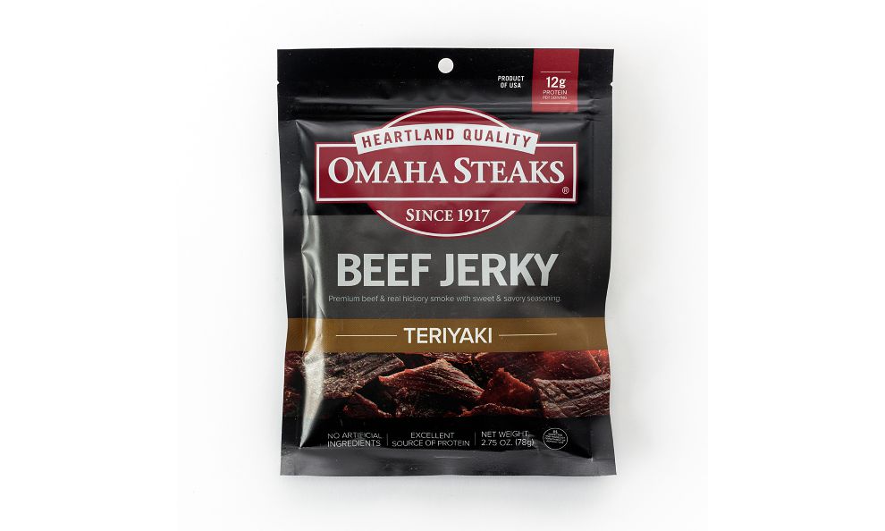 Teriyaki Beef Jerky Omaha Steaks