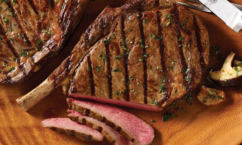 Private Reserve® Bone-in Ribeye Cowboy Steaks | Omaha Steaks