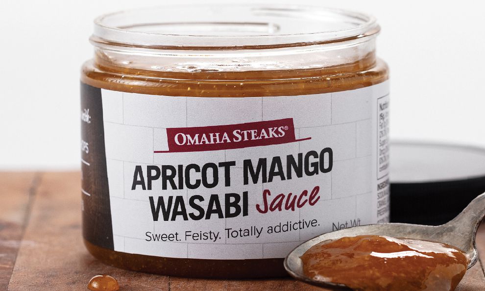 Apricot Mango Wasabi Sauce Omaha Steaks