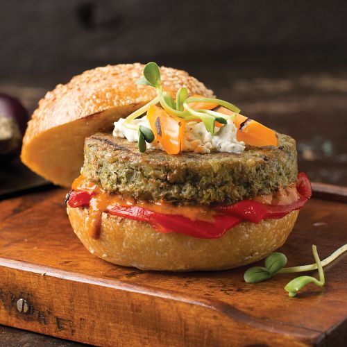 Garden Sun Veggie Burgers 4 Pieces 4 oz Per Piece