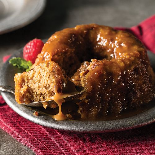 Omaha Steaks Sticky Toffee Cakes 4 Pieces 4.9 oz Per Piece
