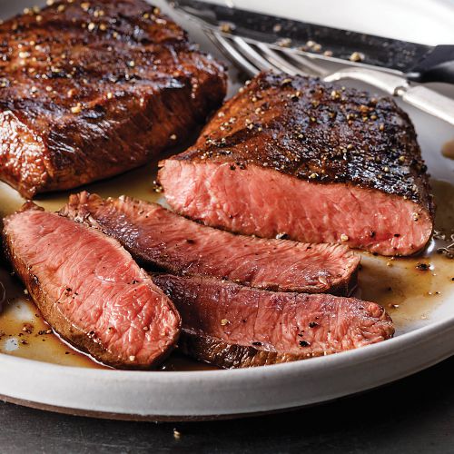 Omaha Steaks Flat Iron Steaks 4 Pieces 6 oz Per Piece