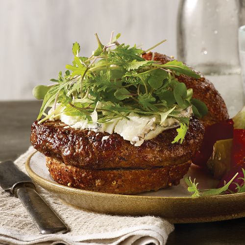Grass-Fed Ground Beef Burgers 24 Pieces 6 oz Per Piece