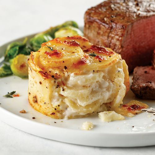 Omaha Steaks Individual Scalloped Potatoes 4 Pieces 3.81 oz Per Piece