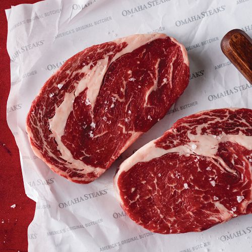 Omaha Steaks Private Reserve Ribeyes 4 Pieces 14 oz Per Piece