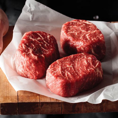 Omaha Steaks Butcher's Cut Ribeyes 4 Pieces 6 oz Per Piece