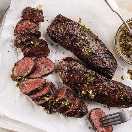 Omaha Steaks Hanger Steaks 4 Pieces 8 oz Per Piece