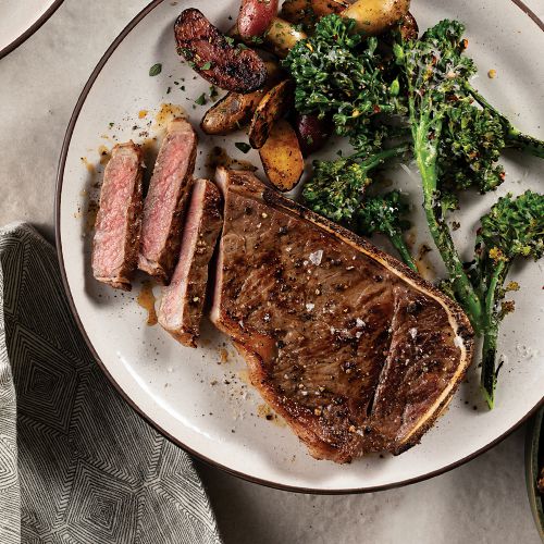 Omaha Steaks Bone-In New York Strips 2 Pieces 10 oz Per Piece