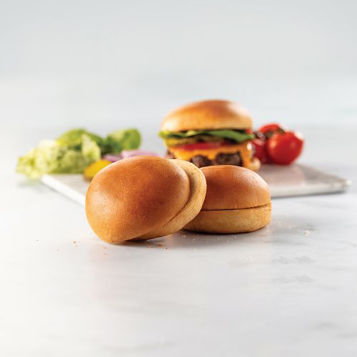 Omaha Steaks Brioche Hamburger Buns 8 Pieces 2.75 oz Per Piece