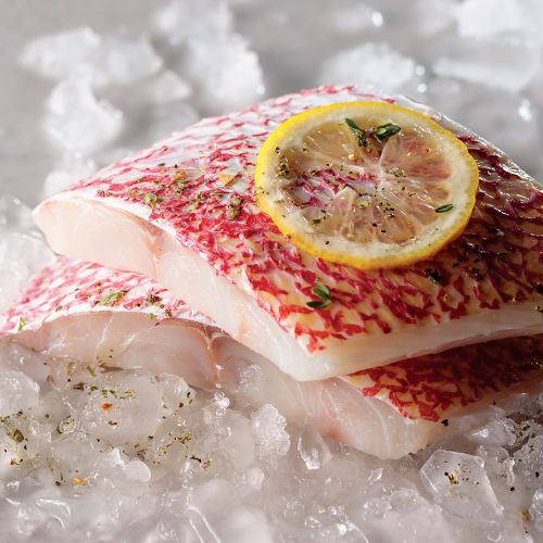 Omaha Steaks Scarlet Snapper Fillets 4 Pieces 6 oz Per Piece