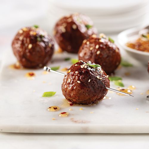Fully Cooked Beef Meatballs 1 Piece 18 oz