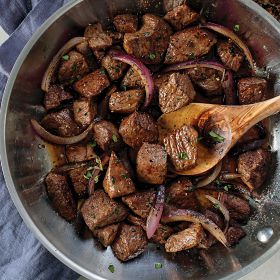 4 (1 lb. pkgs.) Beef Sirloin Tips