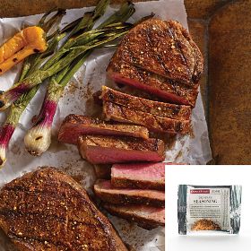 4 (8 oz.) Boneless Strips + Seasoning