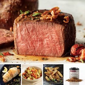 Steaks & Stuffed Sole Supper