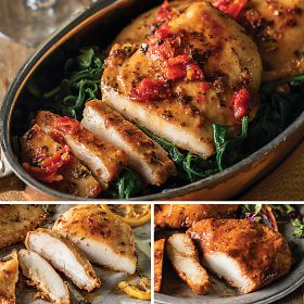 Chicken Breast Trio