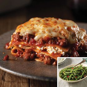 Beef Lasagna Dinner