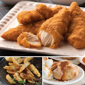 Chicken Fingers & Steakhouse Fries Meal