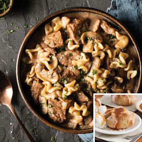 Easy Beef Stroganoff Dinner