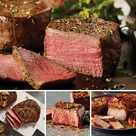 PALEO: Steak Trio with Pork Chops