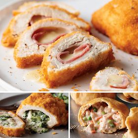 Stuffed Chicken Sampler