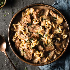 2 (52 oz.) Slow Cooker Meal: Beef Stroganoff