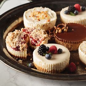 8 (4 oz.) Individual Cheesecake Sampler