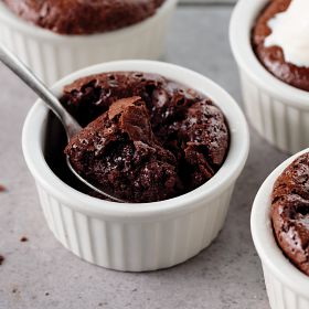 8 (2.6 oz.) Individual Chocolate Souffles