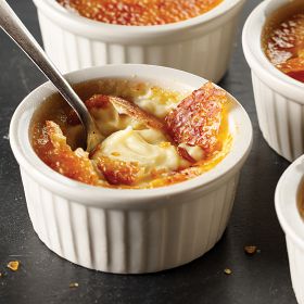 4 (3 oz.) Creme Brulee