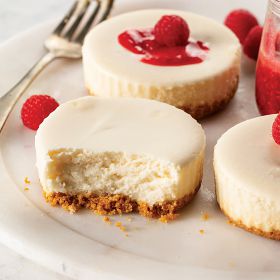 8 (4 oz.) Individual New York Cheesecakes