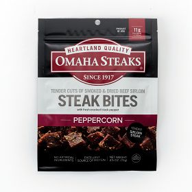 2 (2.5 oz. pkgs.) Peppercorn Steak Bites