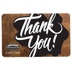 Thank You E-Gift Card