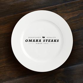 12 in. Omaha Steaks Signature Steak Plate