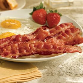 1 (13 oz. pkg.) Precooked Hearty-Cut Bacon Slices