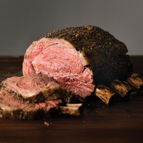  Omaha Steaks 6 lbs. Bone-In Prime Rib Roast + Seasoning  (Bone-In Prime Rib Roast and Private Reserve Seasoning) : Grocery & Gourmet  Food