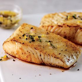 4 (6 oz.) Wild Halibut Fillets