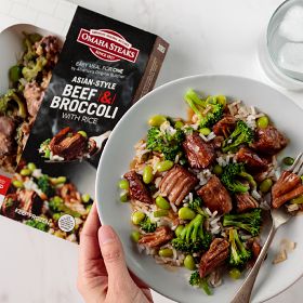 1 (8 oz. pkg.) Single Serve Meal: Asian-Style Beef & Broccoli