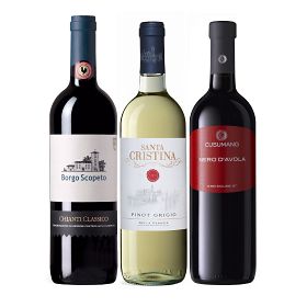 Italian Wine Trio Gift Set