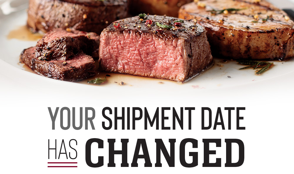 Your Shipment Date Has Changed