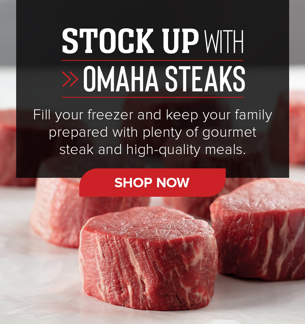 Omaha Steaks Start the weekend with Free Shipping & Free Steak Tips