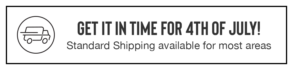 GET IT IN TIME FOR 4TH OF JULY! Standard Shipping available for most areas