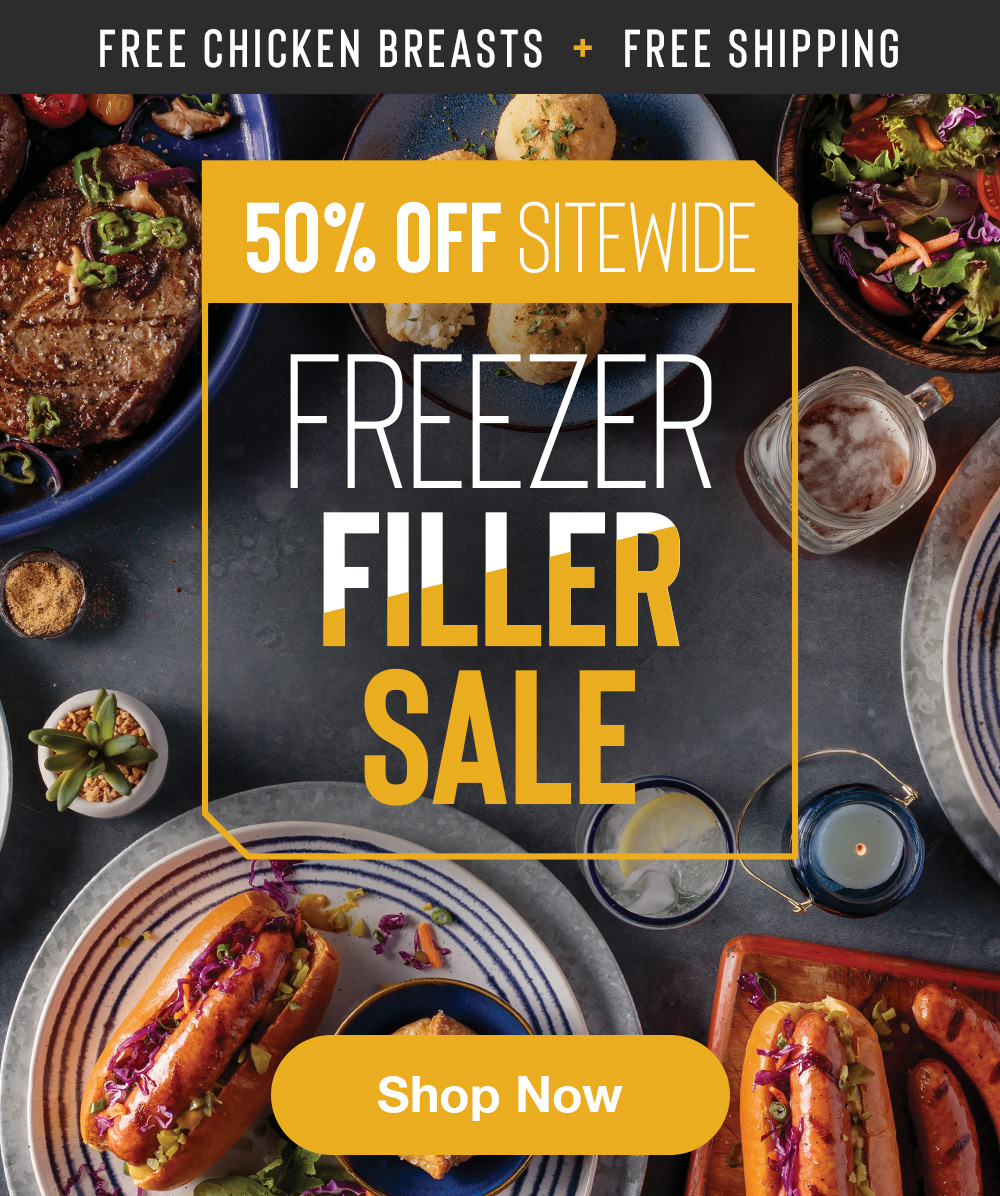 Freezer Filler Sale 50 OFF & FREE chicken breasts! Omaha Steaks