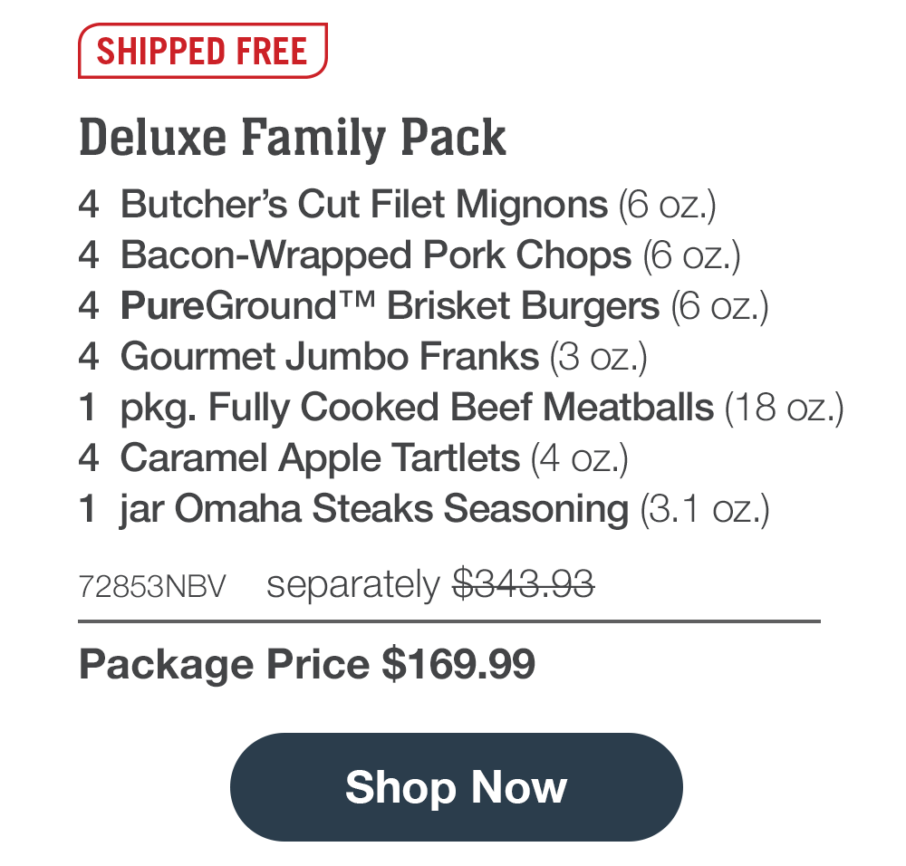 SHIPPED FREE - DELUXE FAMILY PACK - 72853NBV || Shop Now