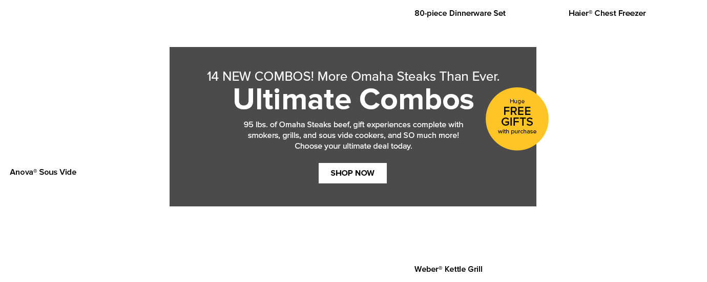 Buy Steaks, Gourmet Food Gifts, Wine, and Lobster Tails Online Omaha